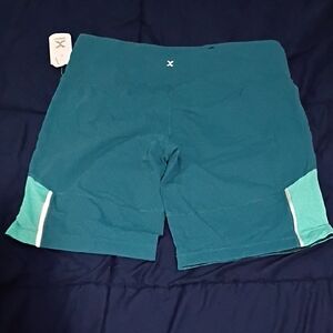 Xersion Women's Teal and Aqua Athletic Shorts